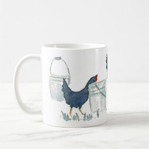 Mata hönor kaffemugg