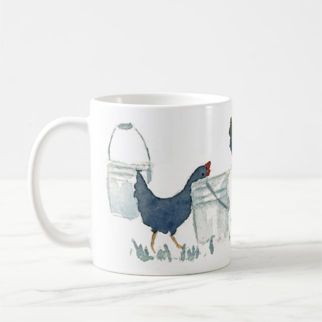 Mata hönor kaffemugg (Vänster)