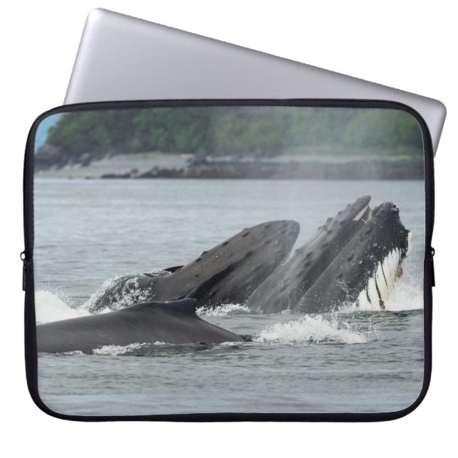 Mata Humpback Whales Laptop Fodral (Framsidan)
