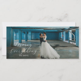 Mata in allt Julhälsningar julkort