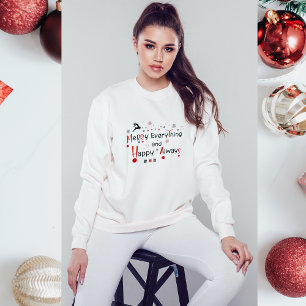 Mata in allt Modern Festive Helgdag-jul T Shirt