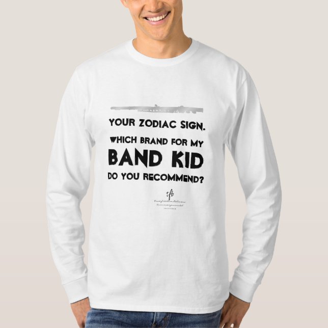Mata in zodiac-signalen mot ISO T Shirt (Framsida)