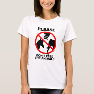 Mata inte djuren t shirt
