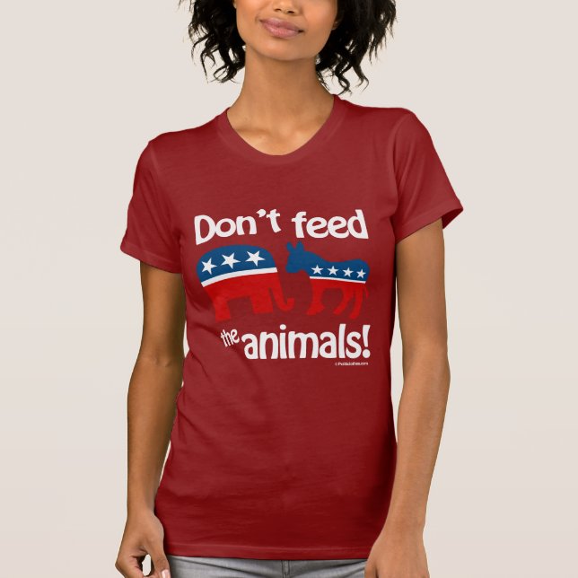 Mata inte djuren tee shirt (Framsida)