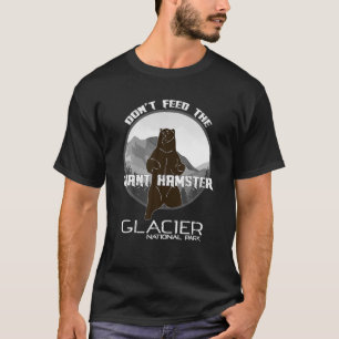 Mata inte Giant Hamster nationalpark Grizzly T Shirt