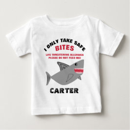 Mata inte mig matallergin den vakna hajskjortan t-shirt