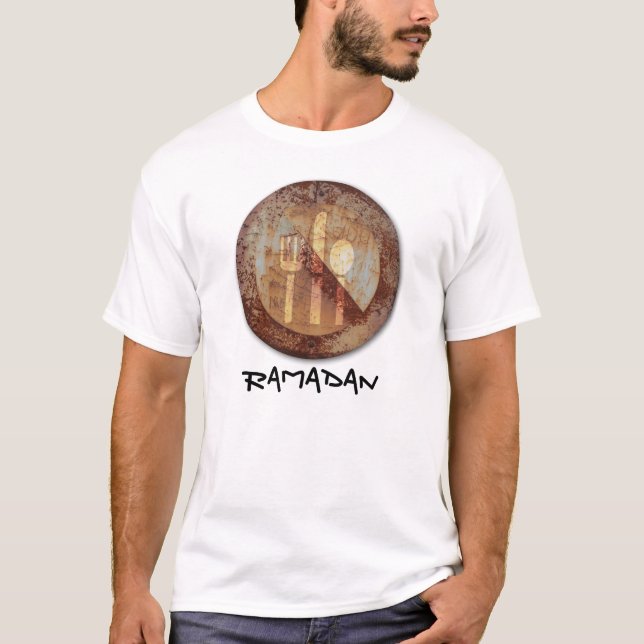 Mata inte muslimskjortan tee shirt (Framsida)