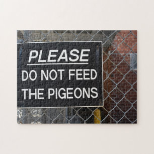 Mata inte Pigeons New York City NYC Pussel