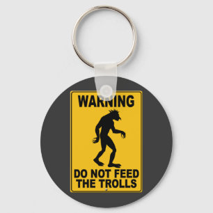Mata inte Troll Nyckelring