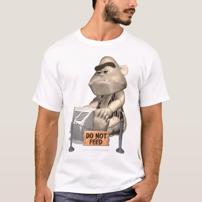 Mata inte troll tröja (Framsida)