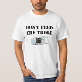 Mata inte trollskjortan tee shirt