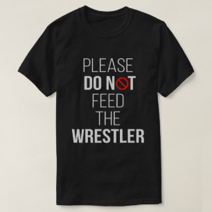 Mata inte Wrestler Funny Wrestling T Shirt
