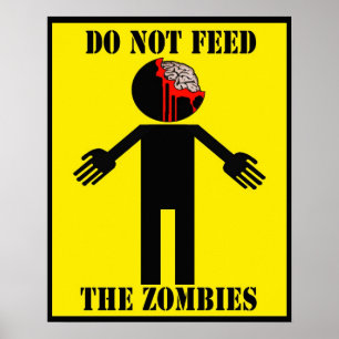 "MATA INTE ZOMBIES" poster Arg Johnny