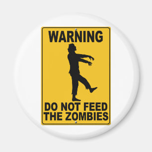 Mata inte zombiesna magnet
