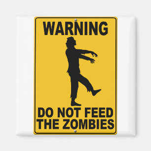 Mata inte zombiesna magnet