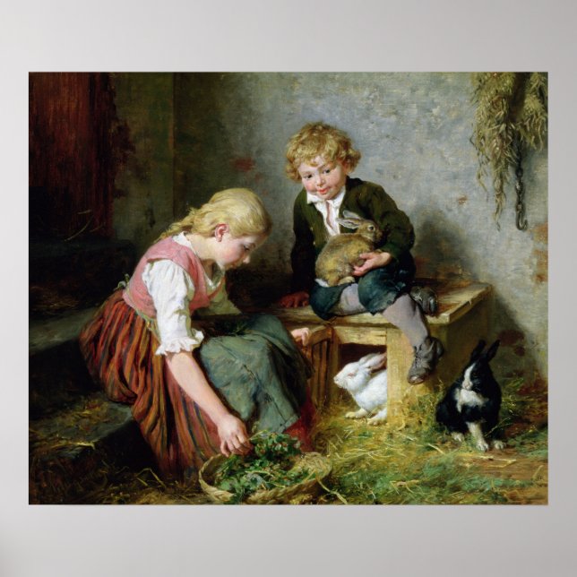 Mata kaniner poster (Framsidan)