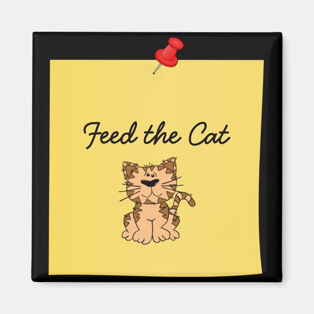 Mata Katt Magnet (Framsidan)