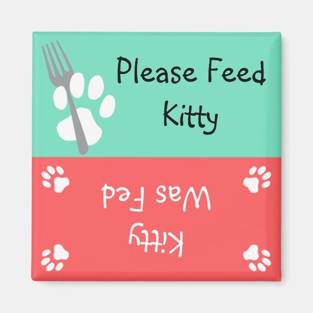Mata Katt Magnet (Framsidan)