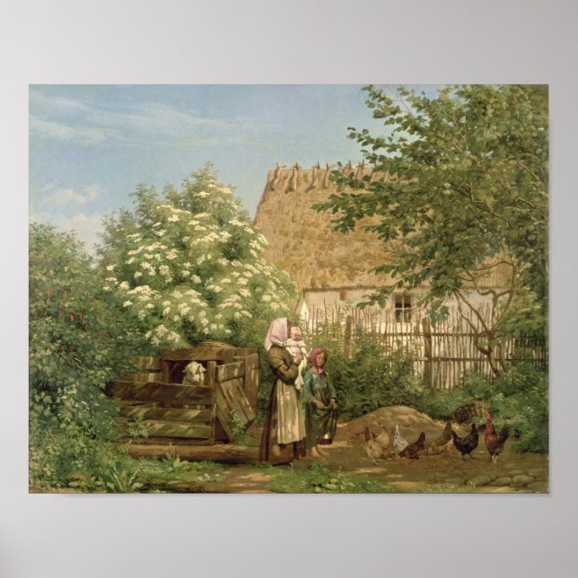 Mata kycklingar poster (Framsidan)