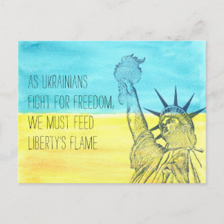 Mata Liberty's Flame-vykort Vykort