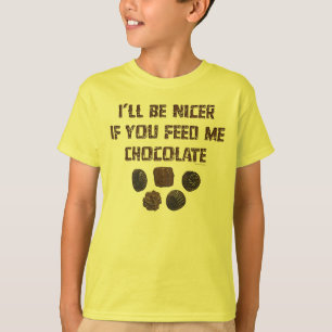 Mata mig choklad K T Shirt