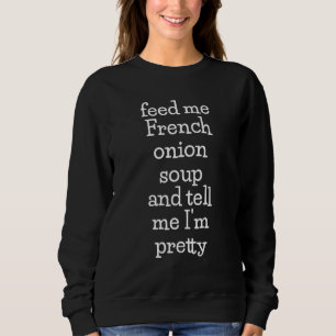 Mata mig Fransk Onion Soppa Soppa Memine T Shirt