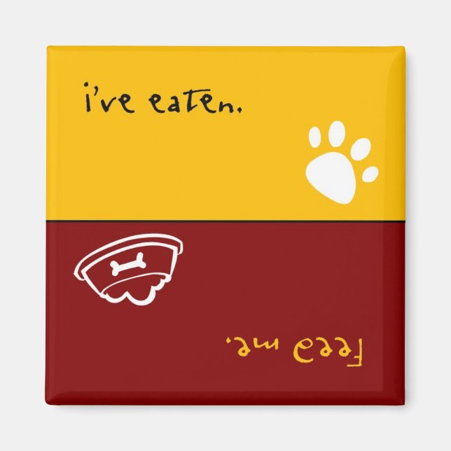 Mata mig magnet (Framsidan)