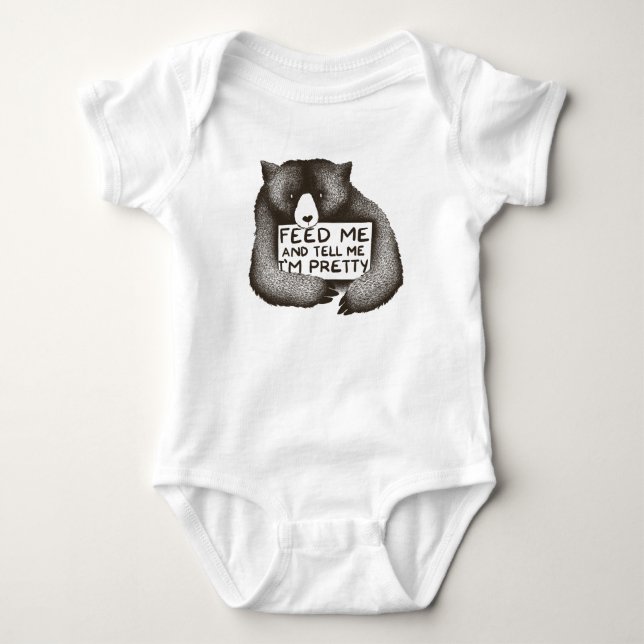 Mata mig och berätta om min söt t shirt (Framsida)