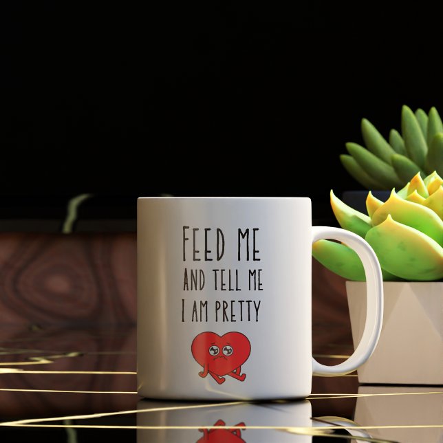 Mata mig och säg att jag är Söt Kaffemugg (Skapare uppladdad)