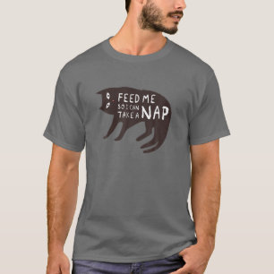 Mata mig så att jag kan ta en kapsel. t shirt
