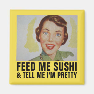 Mata mig SUSHI. Magnet