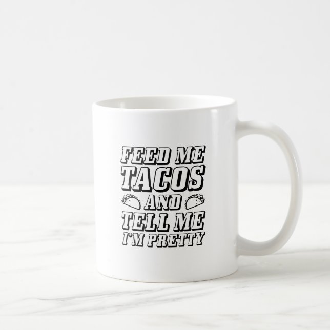 Mata mig Tacos Kaffemugg (Höger)