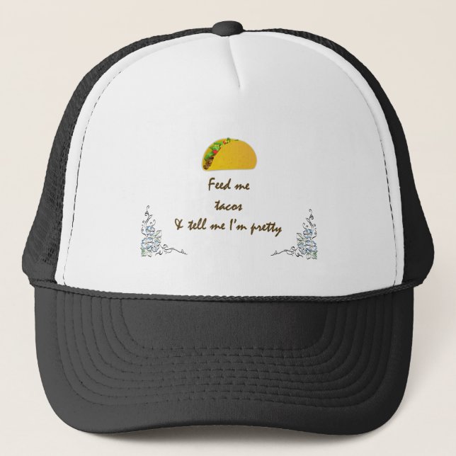 Mata mig Tacos Keps (Framsida)