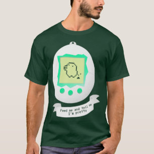 Mata mig Tamagotchi Virtuell Pet Cute Creature T Shirt
