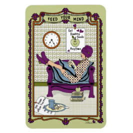 Mata mind_A_4x6-kylskåp Magnet