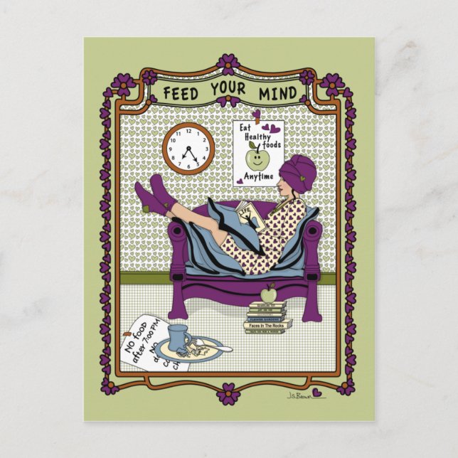 MATA MIND_A_ POSTCARD VYKORT (Framsida)