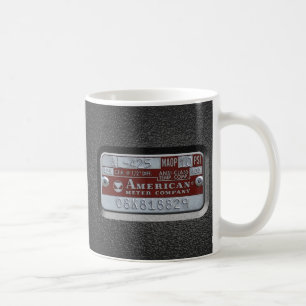 mäta pläterar kaffemugg