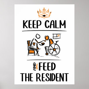 Mata president. Sjuksköterskeassistenten CNA-karri Poster