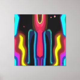 Mäta skillnaden mellan att göra och säga canvastryck