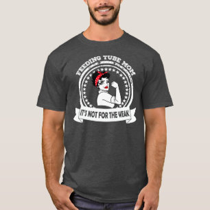Mata stöd för medvetandehöjande av Tube Mamma T Shirt