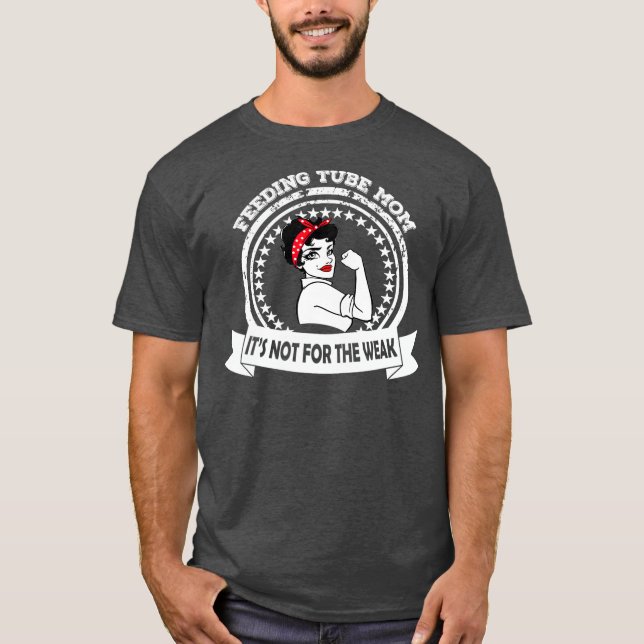 Mata stöd för medvetandehöjande av Tube Mamma T Shirt (Framsida)