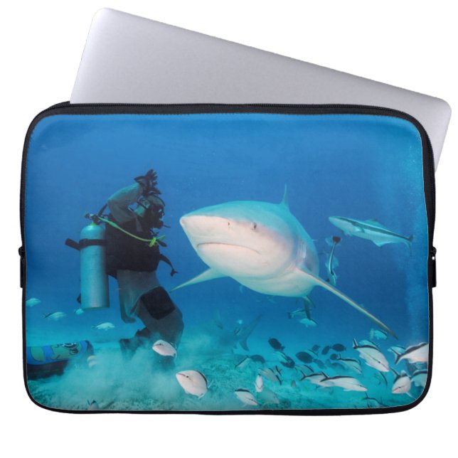 Mata tjuren laptop sleeve (Framsidan)