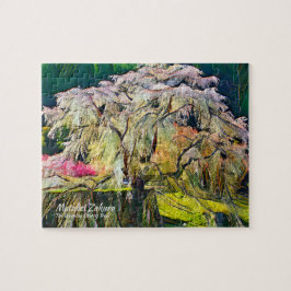 Matabei-Zakura: Weeping Cherry Träd Pussel
