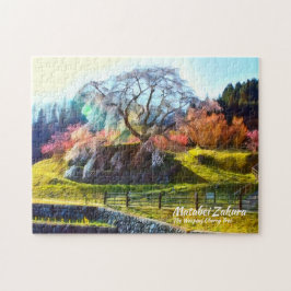 Matabei-Zakura: Weeping Cherry Träd Pussel