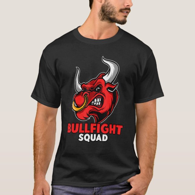 Matador för tjurfäktning t shirt (Framsida)