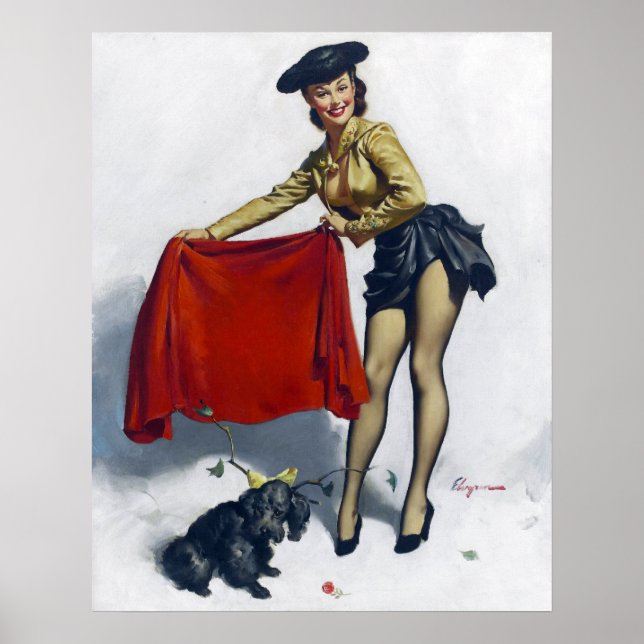 Matador Pin Up Poster (Framsidan)