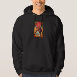 Matador slåss med tjuren (Vintage Juarez, Mexiko) Hoodie