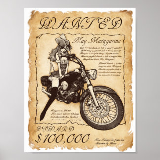 MATAGARINA~手配書ポスター~ POSTER