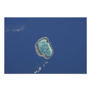 Mataiva Atoll, Tuamotu skärgård Fototryck