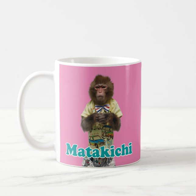 Matakichi Mug. また吉のマグカップ Kaffemugg (Vänster)
